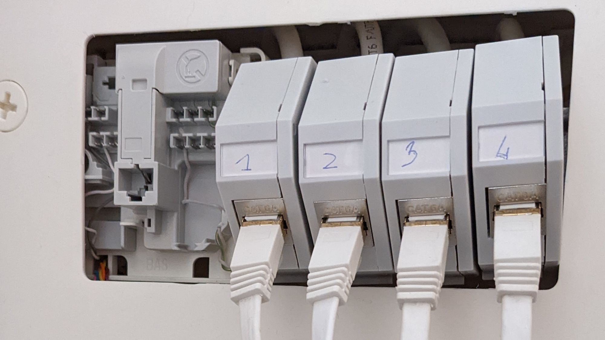 Tableau de communication RJ45