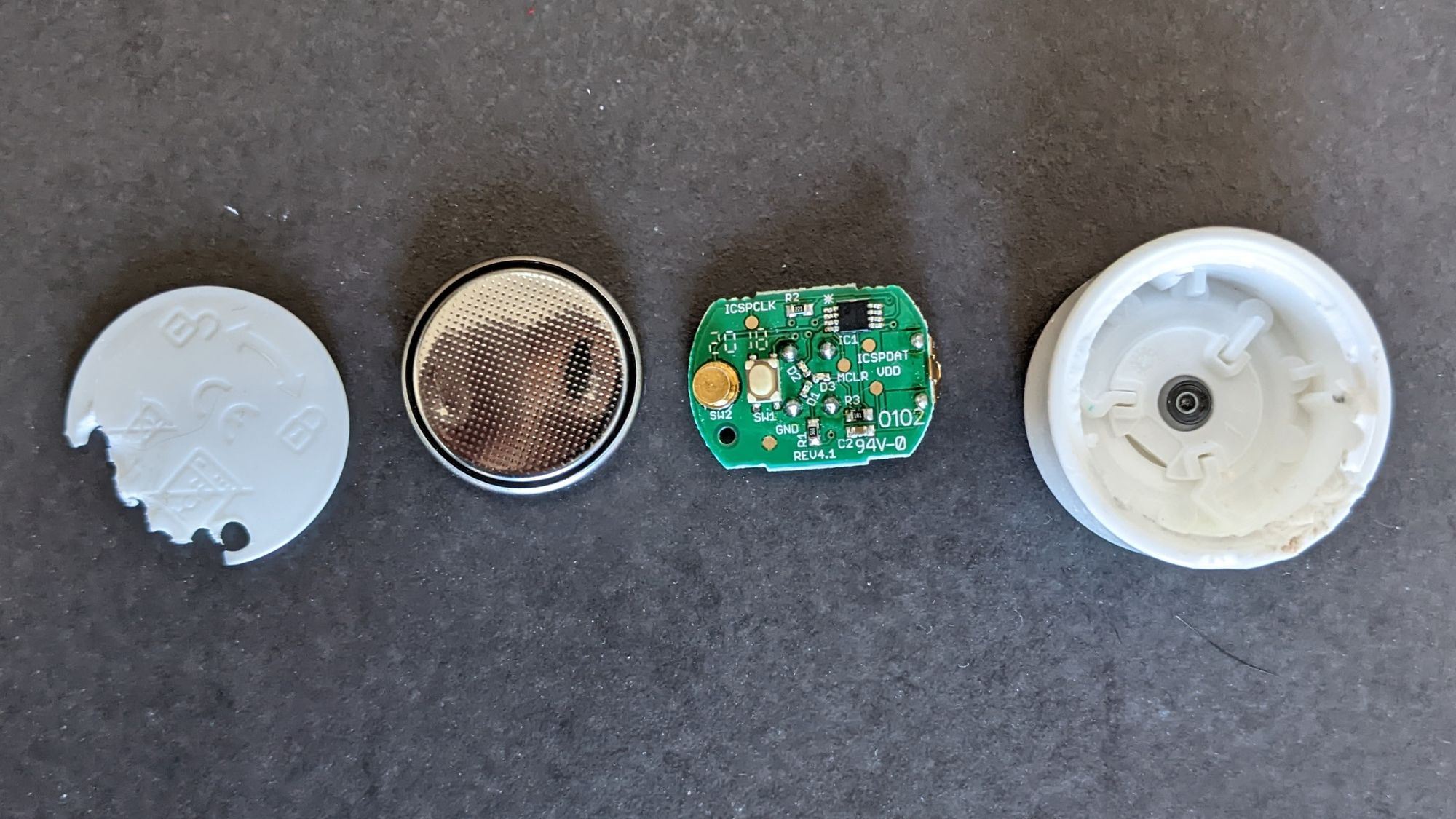 Module électronique Brita démonté